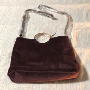 LC Lauren Conrad Celeste Ring Crossbody - Red Chocolate NWT!